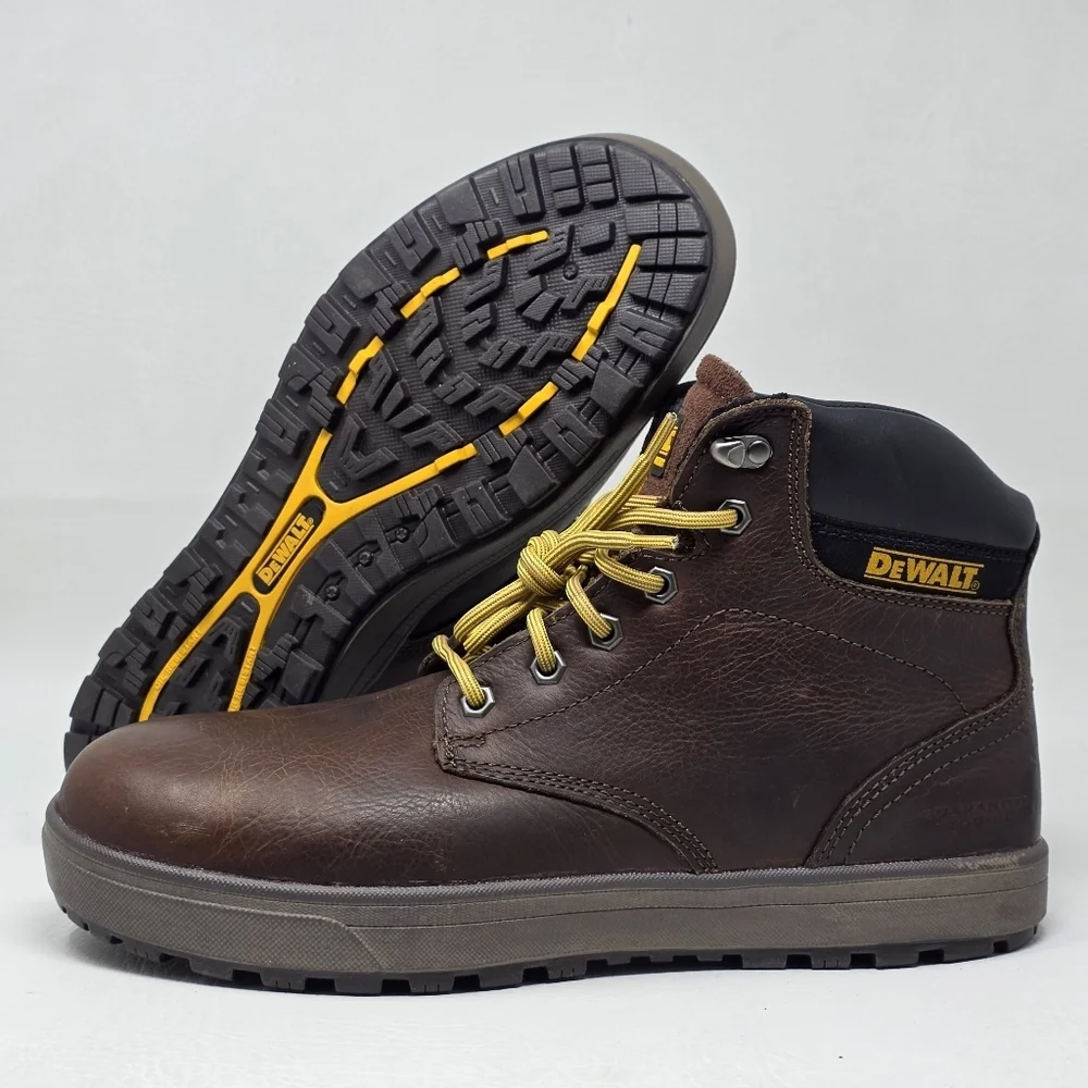 Dewalt Men’s Plasma 6 Inch Work Boots Soft Toe PO1468 Size 11.5 M Brown New